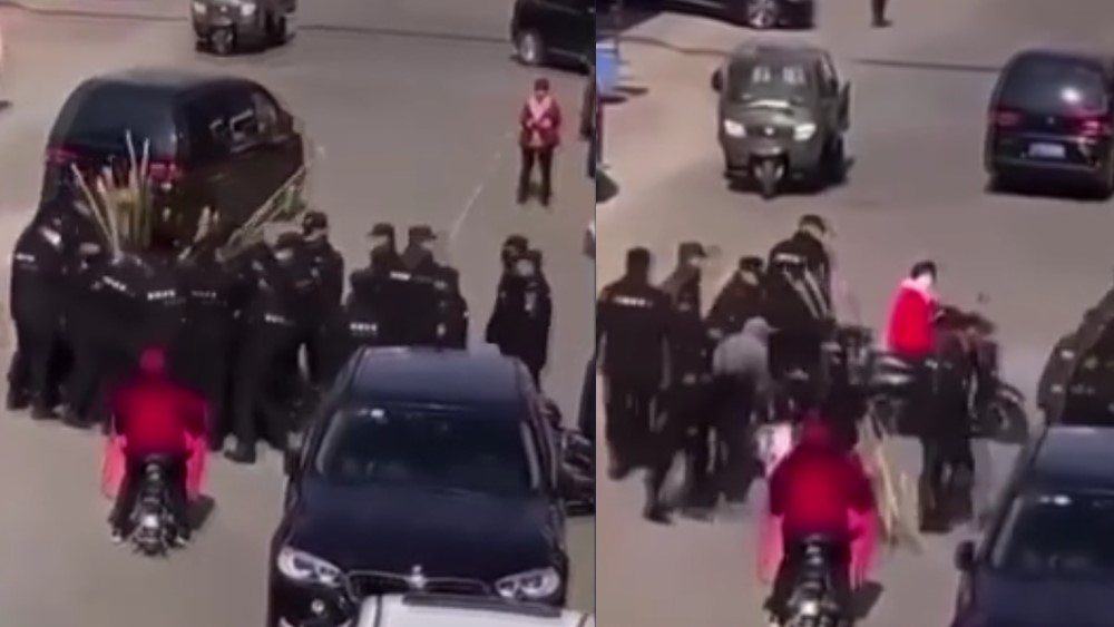 圍搶老人甘蔗，城管“外包”不能跨越執(zhí)法權紅線